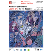 EXPOSITION "Mémoire et fraternité. Joann Sfar - La vie dessinée" EXPOSITION "Mémoire et fraternité. Joann Sfar - La vie dessinée"
